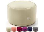 Body & Mind® Cuscino Da Yoga Cuscino Da Meditazione Cuscino Da Pavimento Per Meditazione E Yoga; Rivestimento Lavabile; Altezza Seduta 18 Cm - Beige