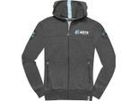Fc-Moto Effortless Felpa Con Cappuccio Con Zip Da Donna, Grigio/Blu, M