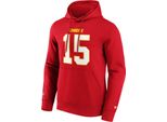 Felpa Con Cappuccio Nfl Kansas City Chiefs #15 Patrick Mahomes - M