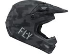 Fly Racing Kinetic S.E. Tactic Jugend Motocross Helm, Schwarz/Camouflage, Y/M (49/50)