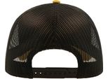 Atlantis Cappello Trucker Rapper A 5 Pannelli AB206 (Taglia Unica) (Giallo Senape/Nero)