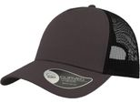Atlantis Cappello Trucker Rapper A 5 Pannelli AB206 (Taglia Unica) (Grigio Scuro/Nero)
