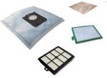 10 Sacchetti Hoover + Filtro Hepa + Aria Di Scarico + Filtro Motore Per Electrolux Acx6425