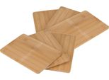 Tagliere In Bambù 22X14X0,8 Cm - Set Di 6 (2X3)