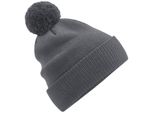 Beechfield - Berretto "Snowstar"" Per Uomo/Donna Unisex RW8277 (Taglia Unica) (Grigio Grafite)"