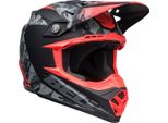 Casco Da Motocross Bell Moto-9 Mips Venom, Nero/Rosso, L