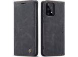 Custodia Galaxy A33 5G, Custodia Retrò In Finto Cuoio Con Funzione Stand Per Samsung Galaxy A33 5G Nero