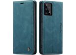 Custodia Galaxy A33 5G, Custodia Retrò In Finto Cuoio Con Funzione Stand Per Samsung Galaxy A33 5G Blu