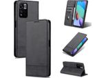 Custodia Redmi Note 11 Pro, Portafoglio Con Chiusura Magnetica E Supporto, Custodia Flip In Pelle Per Xiaomi Redmi Note 11 Pro/Note 11 Pro+ Nero
