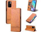Custodia Redmi Note 11 Pro, Portafoglio Con Chiusura Magnetica E Supporto, Custodia Flip In Pelle Per Xiaomi Redmi Note 11 Pro/Note 11 Pro+ Marrone