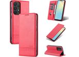 Galaxy A33 5G Custodia In Pelle, Flip Cover Wallet Case Chiusura Magnetica Stand Custodia Protettiva Per Samsung Galaxy A33 5G Rosa