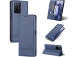 Xiaomi Mi 11T Custodia In Pelle, Flip Cover Wallet Case Chiusura Magnetica Stand Custodia Protettiva Per Xiaomi Mi 11T / Mi 11T Pro Blu