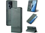 Custodia Oppo Reno7 Pro 5G, Portafoglio Con Chiusura Magnetica E Supporto, Custodia Flip In Pelle Per Oppo Reno7 Pro 5G Verde