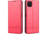 Galaxy A22 5G Custodia In Pelle, Flip Cover Wallet Case Chiusura Magnetica Stand Custodia Protettiva Per Samsung Galaxy A22 5G Rosa