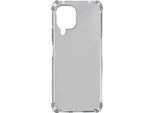 Akashi, Akashi Samsung Galaxy A22 4G Custodia In Silicone, Antiurto, Trasparente