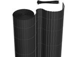 Jiubiaz Schermo Privacy Stuoia Schermo Privacy Pvc Giardino Privacy Recinzione Balcone Recinzione Frangivento Balcone Rivestimento Antracite 140X700Cm