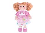 Bigjigs Toys Bambola Di Pezza Eva 34 Cm