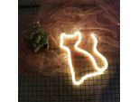 Forever Light Neon Led Cat Bianco Caldo - FLNE03