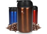 Thermo Mug 'Venice' - Tazza Da Caffè Da 250 Ml - Tazza Isolata A Doppia Parete Per Tè E Caffè - Marrone