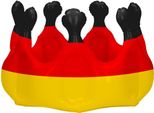 Corona Gonfiabile "Germania"" Colori Germania Colori Germania"