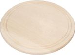 Tagliere In Legno "Woody"" Rotondo - Robusto Tagliere In Legno Con Spessore Di 13 Mm - Ideale Per La Cucina E La Colazione - Natura"