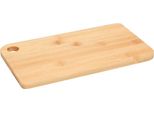 Tagliere 32 Cm "Bamboo"" - Lo Spessore Di 8 Mm è Adatto Ai Coltelli E Robusto - Tagliere In Legno Con Pratico Foro Di Presa - Naturale"