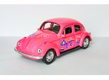 Volkswagen Beetle Beetle Flower Power Hippy Vw Modello Di Auto Giocattolo Per Bambini Regalo 73 (Rosa/Amore)