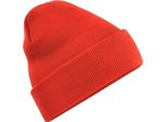 Cappello Invernale Unisex Beechfield Per Adulti PC2879 (Taglia Unica) (Rosso Fuoco)