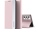 Custodia Galaxy A23 4G, Custodia Magnetica In Finto Cuoio Con Funzione Stand Per Samsung Galaxy A23 4G Rosa