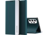 Custodia Galaxy A23 4G, Custodia Magnetica In Finto Cuoio Con Funzione Stand Per Samsung Galaxy A23 4G Verde