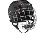 Ccm Tacks 70 Casco Combo Junior, Colore: Navy, Osfa
