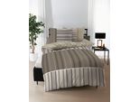 Kaeppel Mako Satin Biancheria Da Letto Sandro 155X220 Cm + 80X80 Cm Olive
