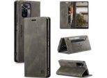 Redmi Note 10 4G Case, Retro Custodia In Finto Cuoio, Stand E Custodia Protettiva Per Xiaomi Redmi Note 10 4G / Note 10S Kupfer