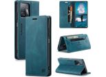 Xiaomi 11T Case, Retro Custodia In Finto Cuoio, Stand E Custodia Protettiva Per Xiaomi 11T / Mi 11T Pro Blu