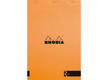 Rhodia 19200C Quaderno Per Scrivere A4+ 80 Fogli Arancione