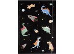 Folia 69015 Cartella Da Disegno Hotfoil "Space Dinos"" Cartone Din A3"