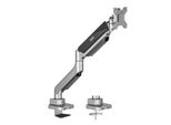 Supporto Per Monitor A 1 Piega Con Molla A Gas Supporto Da Scrivania A Doppio Braccio Braccio Per Monitor Da 17-35" Orientabile Inclinabile Ruotabile Vesa 75X75 100X100 Fino A 15 Kg"