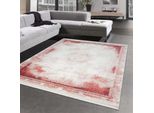 Tappeto Orientale In Lana - Effetto Sbiadito - Rosso Dimensioni - 160X230 Cm