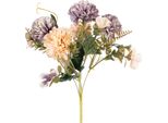 3 Pezzi Fiori Artificiali Fiori Di Seta Ortensia Fiori Artificiali Crisantemo Decorazione Fiori Finti Per Decorazione Da Tavolo Centrotavola Festa Casa Ufficio Vaso Decorazione Da Tavolo (Viola)