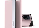 Custodia Oppo Find X5 Pro, Custodia Magnetica In Finto Cuoio Con Funzione Stand Per Oppo Find X5 Pro Rosa