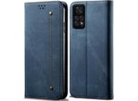 Custodia Redmi Note 11S, Custodia A Portafoglio In Pelle Con Chiusura Magnetica E Supporto Per Xiaomi Redmi Note 11S Blu