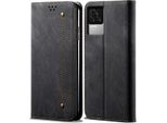 Custodia Redmi K50 Pro, Custodia Protettiva In Pelle Flip Bookstyle Con Supporto Per Xiaomi Redmi K50 Pro Nero