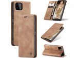 Custodia Galaxy A22 5G, Custodia Retrò In Finto Cuoio Con Funzione Stand Custodia Protettiva Per Samsung Galaxy A22 5G Marrone