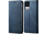 Custodia Redmi K50 Pro, Custodia Protettiva In Pelle A Portafoglio Flip Bookstyle Con Supporto Per Xiaomi Redmi K50 Pro Blu