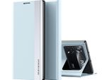 Xiaomi Poco X4 Pro 5G Case, Finto Cuoio Magnetic Flip Stand Custodia Protettiva Per Xiaomi Poco X4 Pro 5G Blu