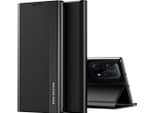 Oppo Find X5 Pro Custodia, Custodia Magnetica In Finto Cuoio Con Funzione Stand Per Oppo Find X5 Pro Nero