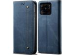 Custodia Redmi 10C, Custodia A Portafoglio In Pelle Con Chiusura Magnetica E Supporto Per Xiaomi Redmi 10C Blu Blu