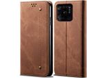Custodia Redmi 10C, Custodia A Portafoglio In Pelle Con Chiusura Magnetica E Supporto Per Xiaomi Redmi 10C Brown Brown