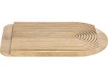 Blomus Tagliere E Tavola Da Portata L Zen In Legno, Rovere, 40 X 25 Cm, 64361