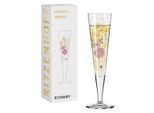 Ritzenhoff Goldnacht Champagnerglas 020, Kathrin Stockebrand, Kristallglas, 205 Ml, 1071020